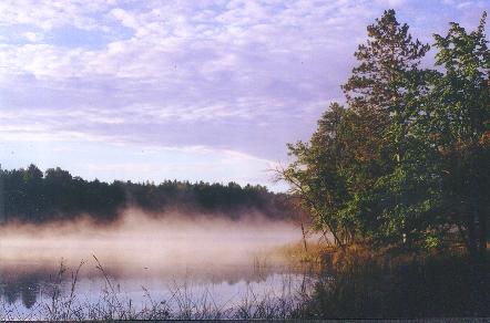 Horseshoe Lake at Canada Creek Ranch Association, north of Atlanta